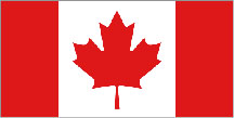 A red and white flag